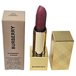 Burberry Kisses Satin Lip Colour (3.3g/0.11 Oz) - Bold Cherry (103) - NIB
